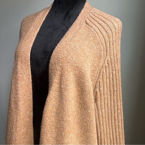 Christian Siriano Tan Open-Front Cardigan - 1X - Picture 1 of 9
